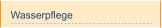 Wasserpflege